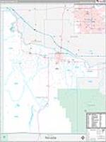 Twin Falls, Id Carrier Route Wall Map